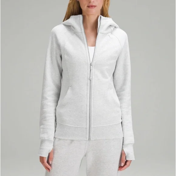 Lululemon Scuba Hoodie *Light Cotton Fleece - Heathered Core